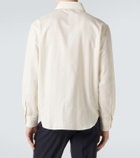 Stòffa Striped cotton and silk shirt