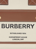 BURBERRY - Small Canvas Tote Bag