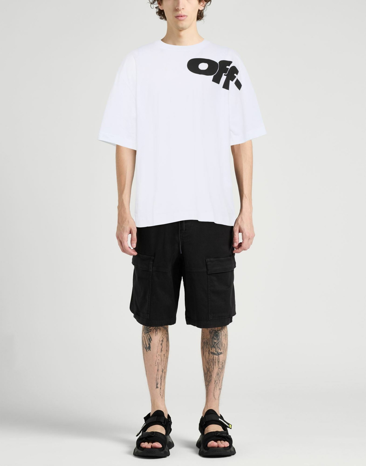 Off-white Mens T-shirt in White