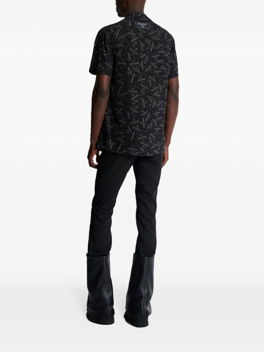 Balmain Logo-Print Shirt