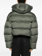 ENTIRE STUDIOS Green MML Down Puffer Jacket