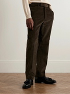 Kingsman - Slim-Fit Straight-Leg Cotton-Corduroy Suit Trousers - Brown