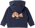 Palm Angels Baby Navy Bear Hoodie