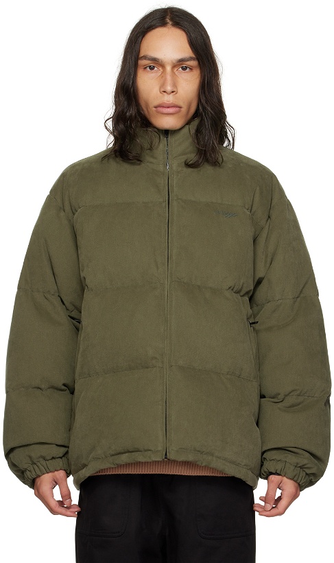 Photo: We11done Khaki Quilted Down Jacket