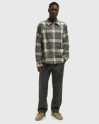 Calvin Klein Jeans LS BRUSHED PLAID EASY SHIRT Green Mens Longsleefe