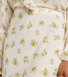 Dorothee Schumacher Airy Daydream floral midi skirt