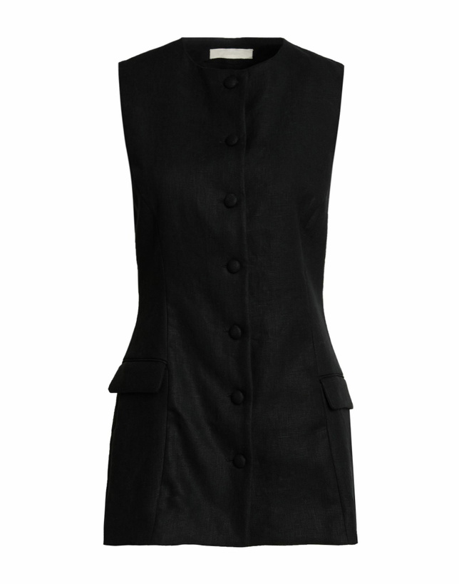 Photo: Faithfull Womens Tailored Vest in Black