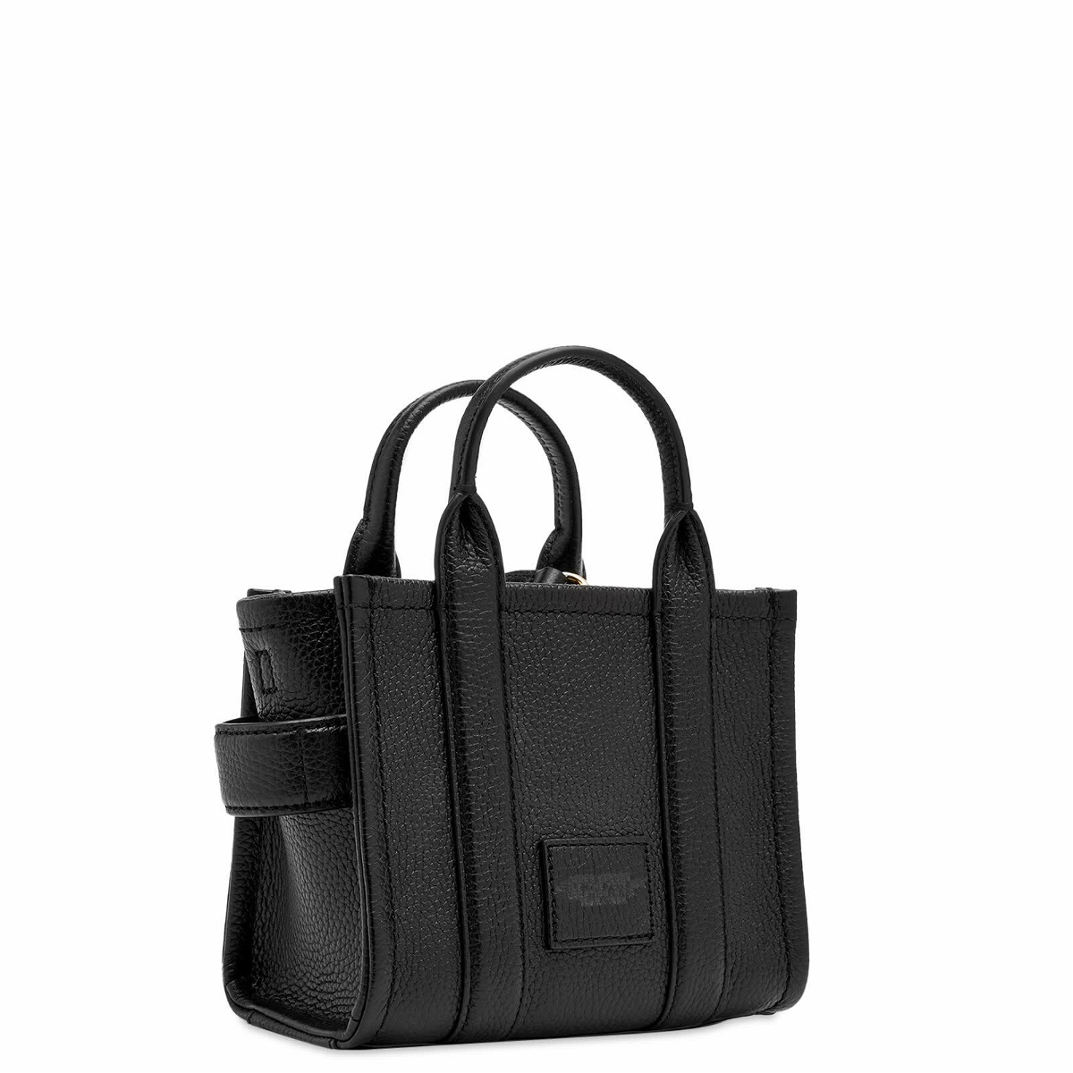 Marc Jacobs Women's The Micro Tote Leather in Black Marc Jacobs