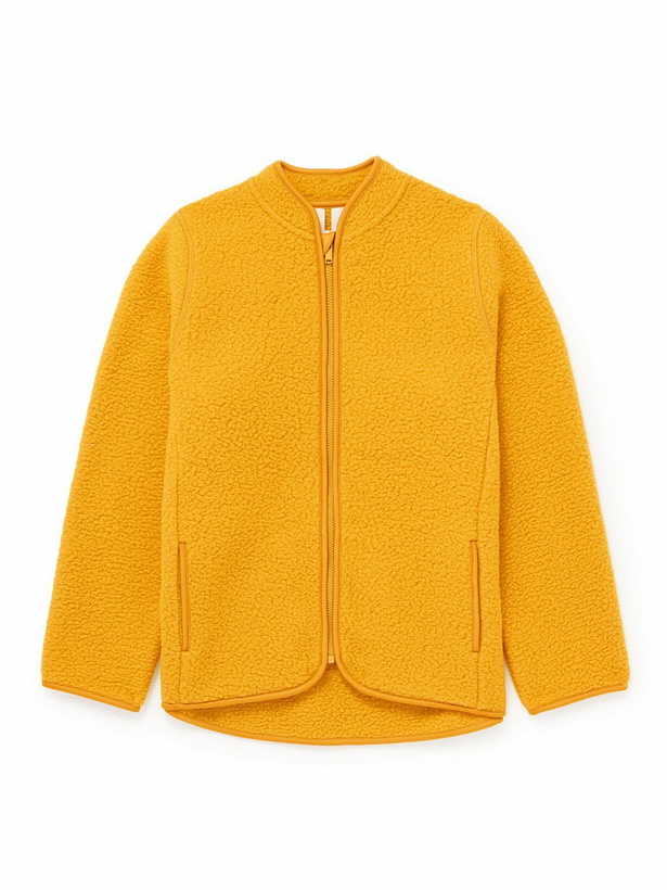 Photo: ARKET Kids - Ludwig Cotton-Fleece Jacket - Yellow