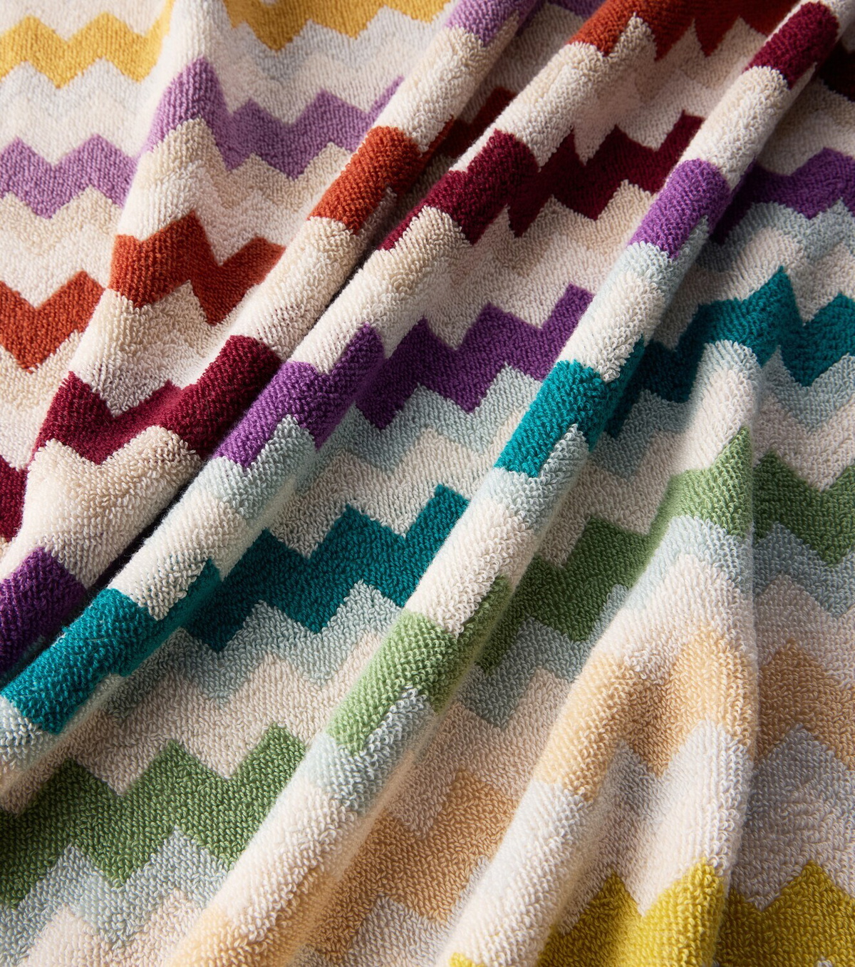 Missoni Zigzag cotton terry towel set