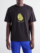 DISTRICT VISION - California Printed Cotton-Jersey T-Shirt - Black