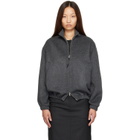 Nothing Written Gray Plaza Zip Jacket