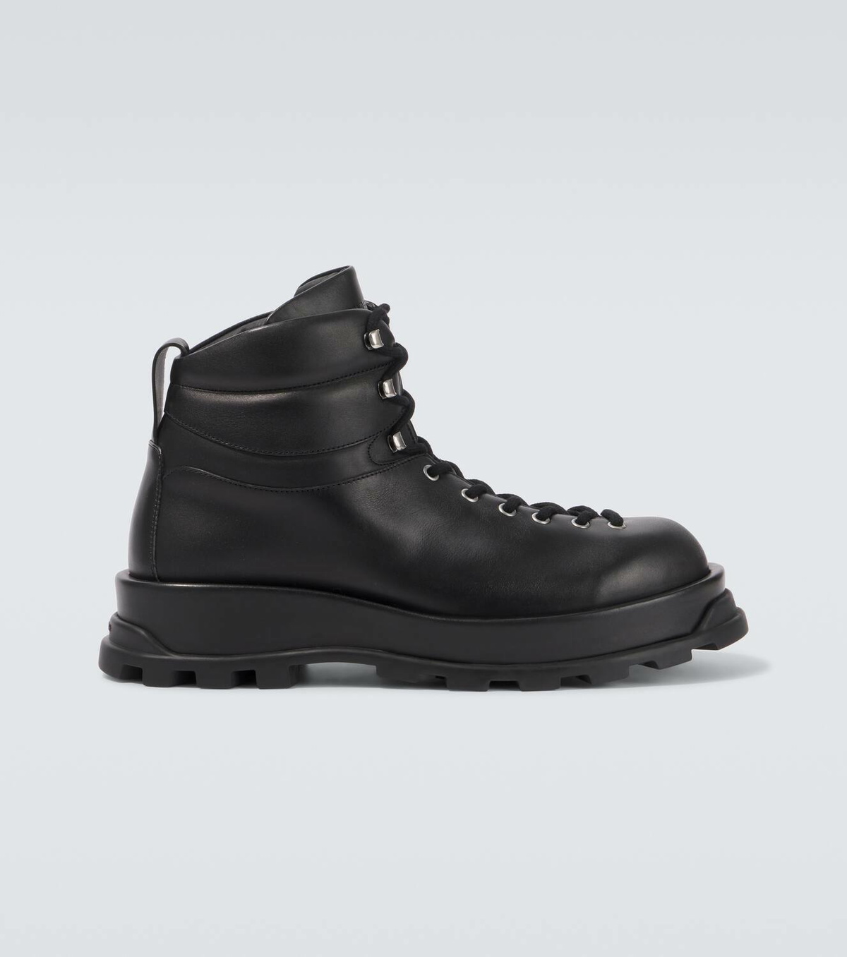 Jil Sander Leather hiking boots
