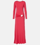 Cala de la Cruz Eres gathered jersey maxi dress