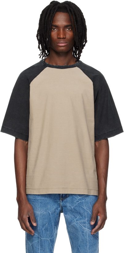 Photo: MMIC Brown & Black Block T-shirt