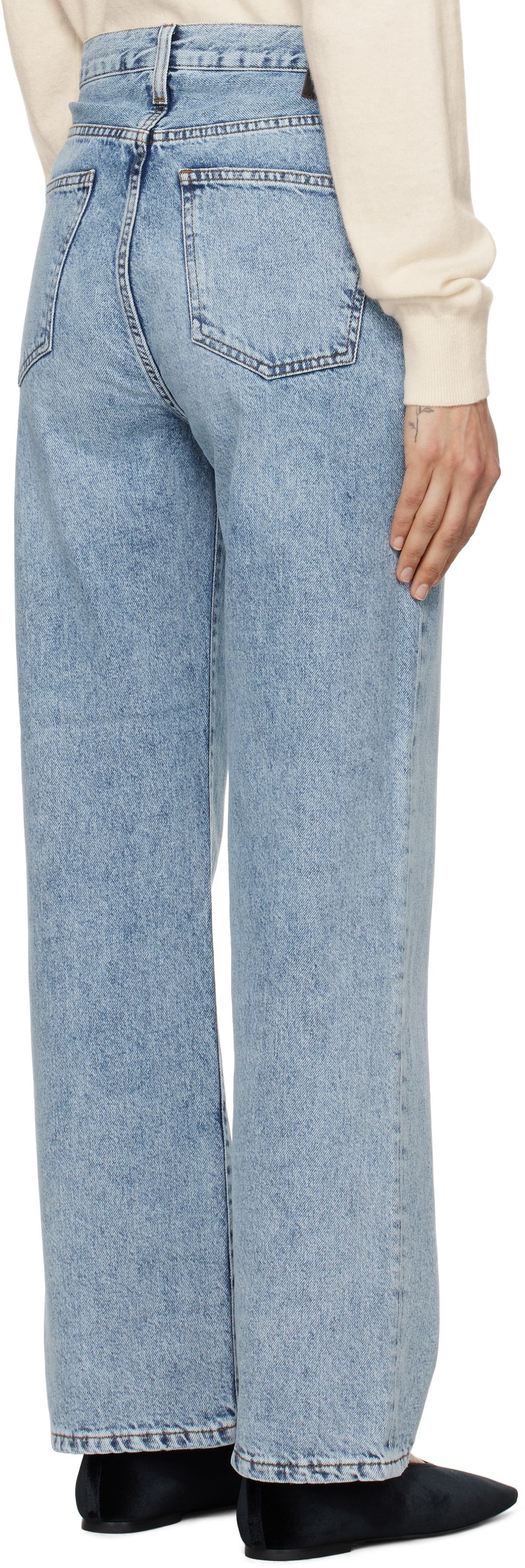 TOVE Blue Sofie Relaxed Leg Jeans