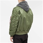 Alpha Industries Men's Classic MA-1 Jacket in Sage Green