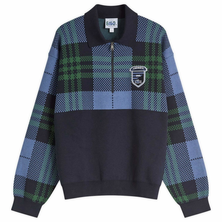 Photo: END. x Lacoste Sweater in Escadrille/Abimes-Vert