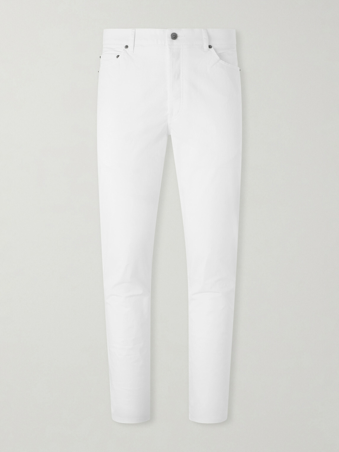 Onia - Straight-Leg Cotton-Blend Trousers - Neutrals