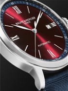 Baume & Mercier - Classima Automatic 42mm Stainless Steel and Canvas Watch, Ref. No. M0A10694