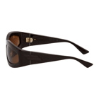 Bottega Veneta Brown Thick Sunglasses