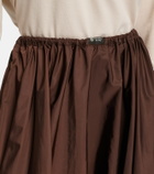 Prada Re-Nylon pleated midi skirt