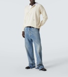 Maison Margiela Logo cotton jersey polo shirt