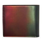 Paul Smith Green and Red Gradient Billfold Wallet