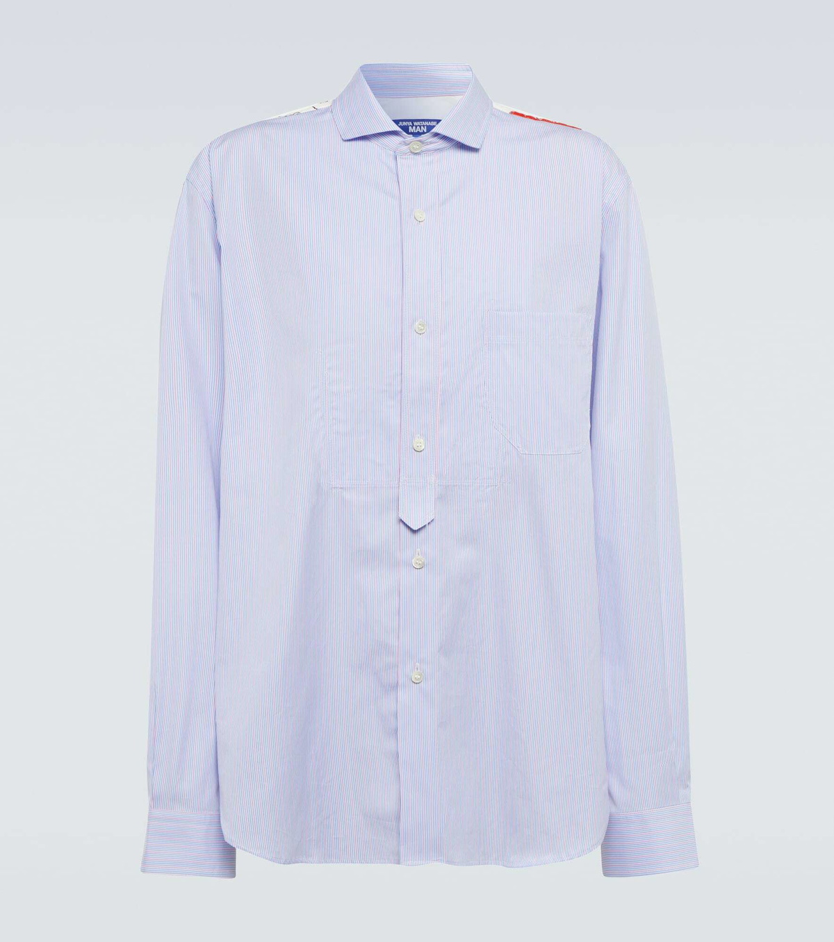 Junya watanabe cropped discount cotton-blend poplin shirt