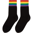 Burberry Black Rainbow Short Socks