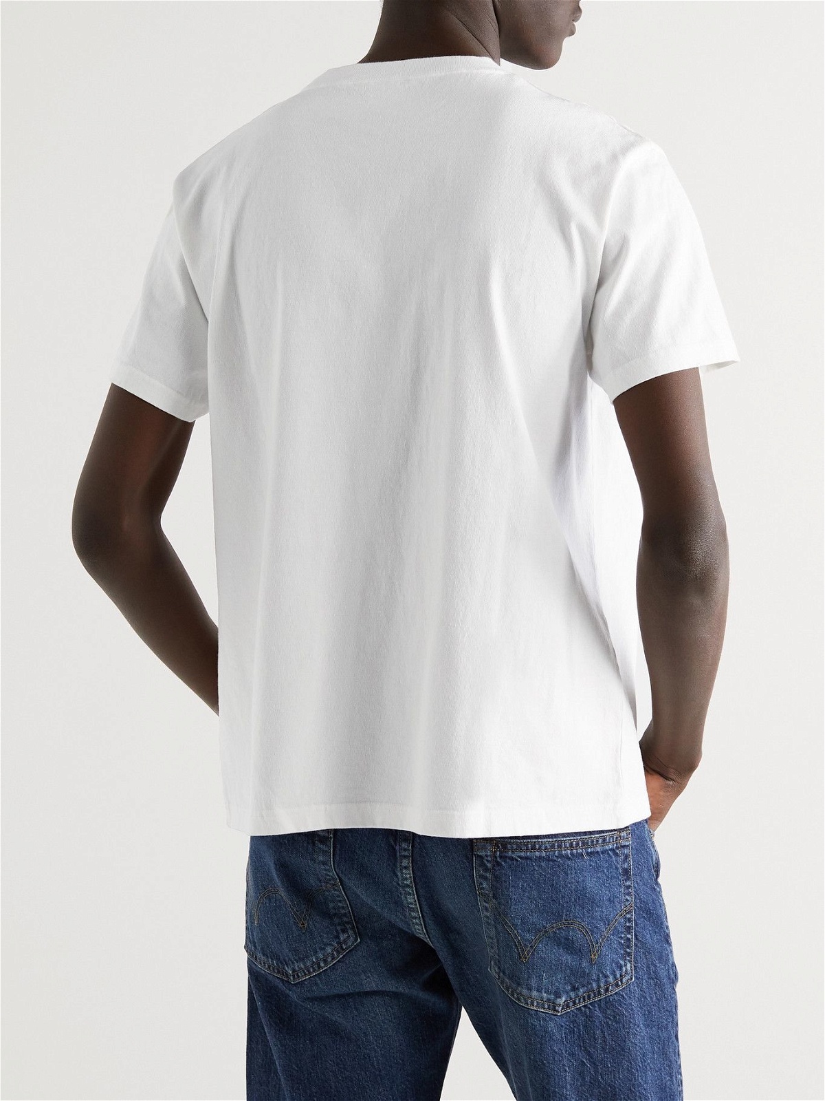 EDWIN - Cotton-Jersey T-Shirt - White Edwin
