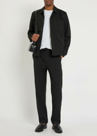 Les Deux Como Slim Straight-leg Woven Trousers Black