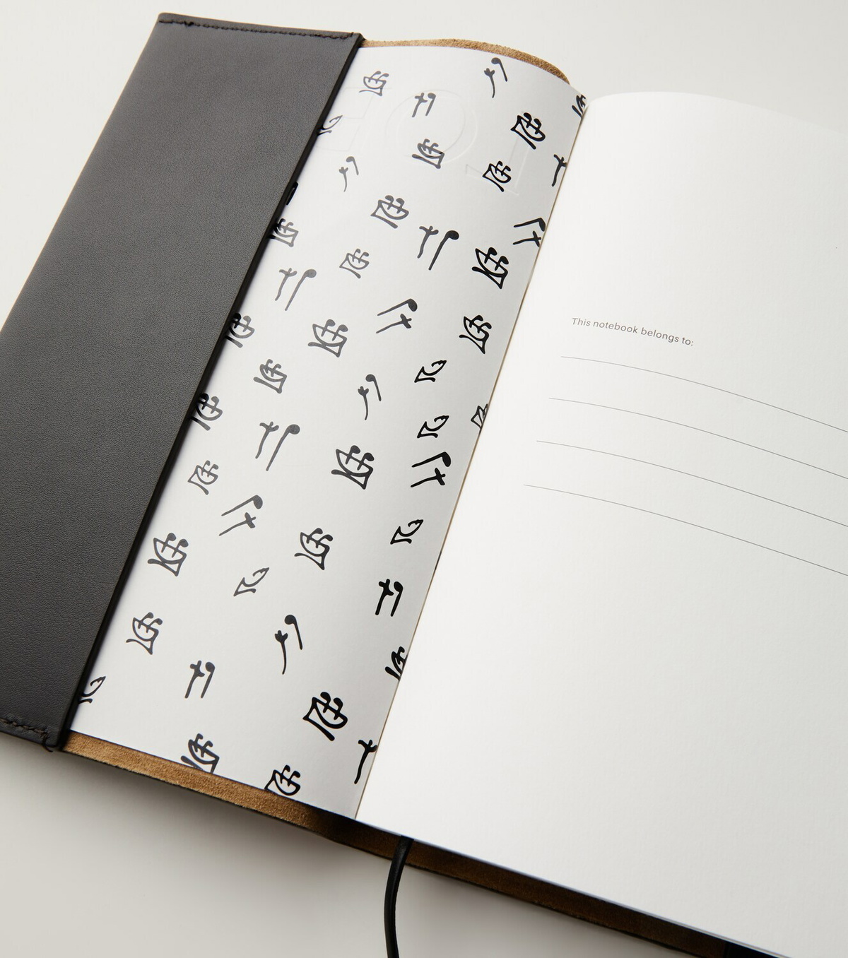Loewe x Louis Wain leather notebook
