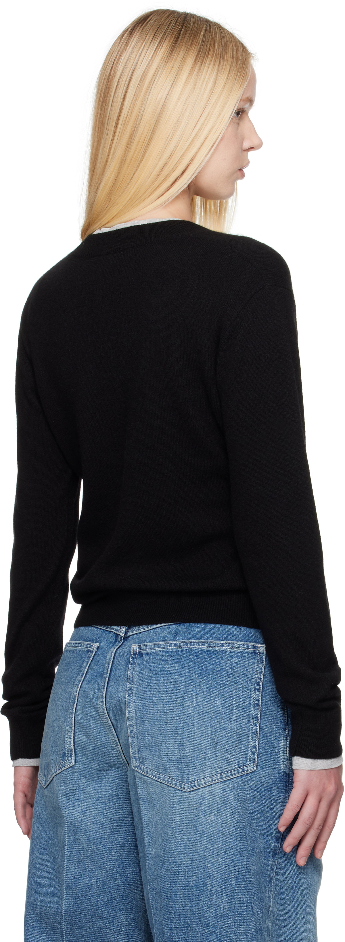 ÉTERNE Black Lennox Sweater