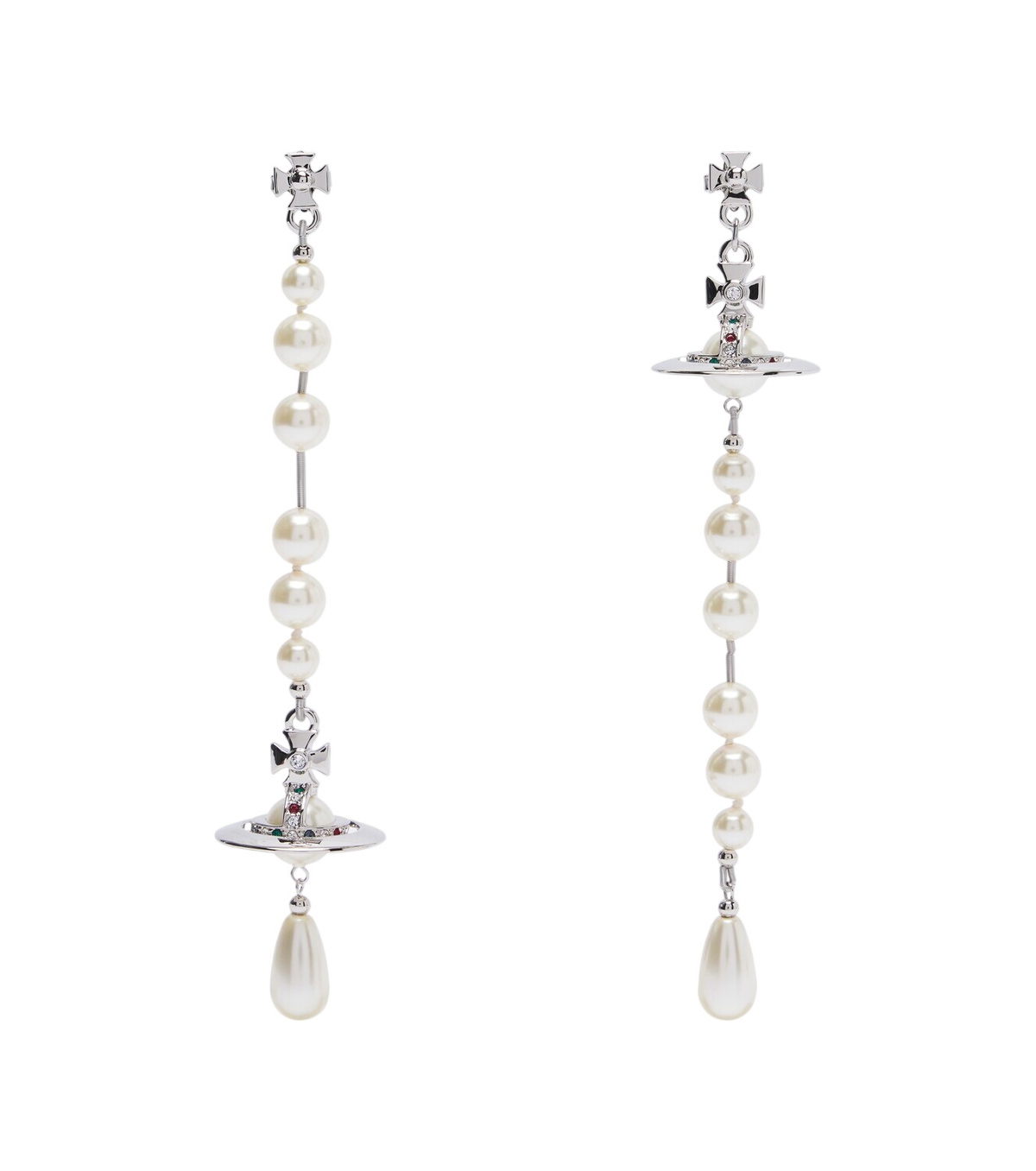 Vivienne Westwood Silver Orietta Earrings Vivienne Westwood