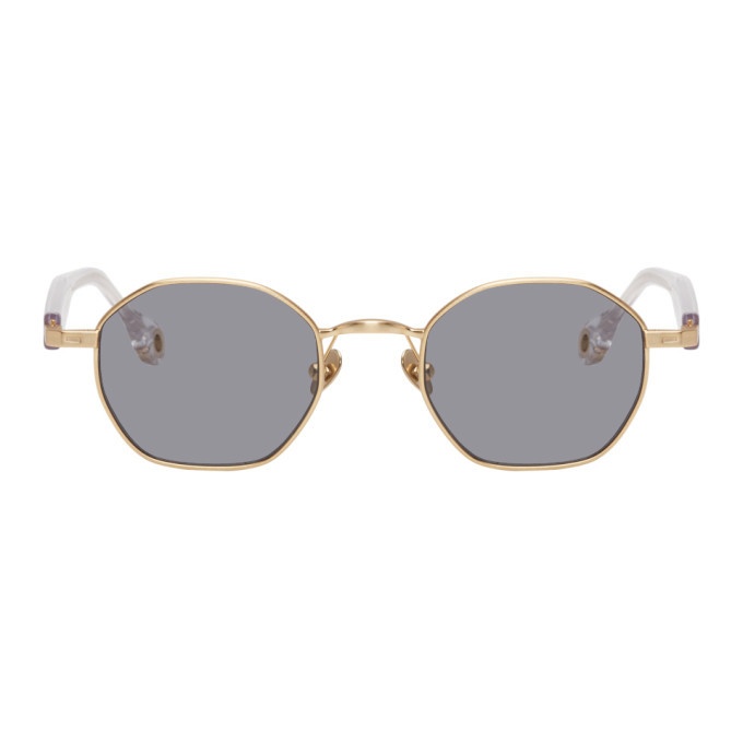 Photo: Etudes Gold Liberte Sunglasses
