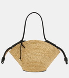 Loewe Paseo Small raffia basket bag
