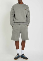 Carhartt Wip Nelson Logo Cotton Sweatshirt Grey