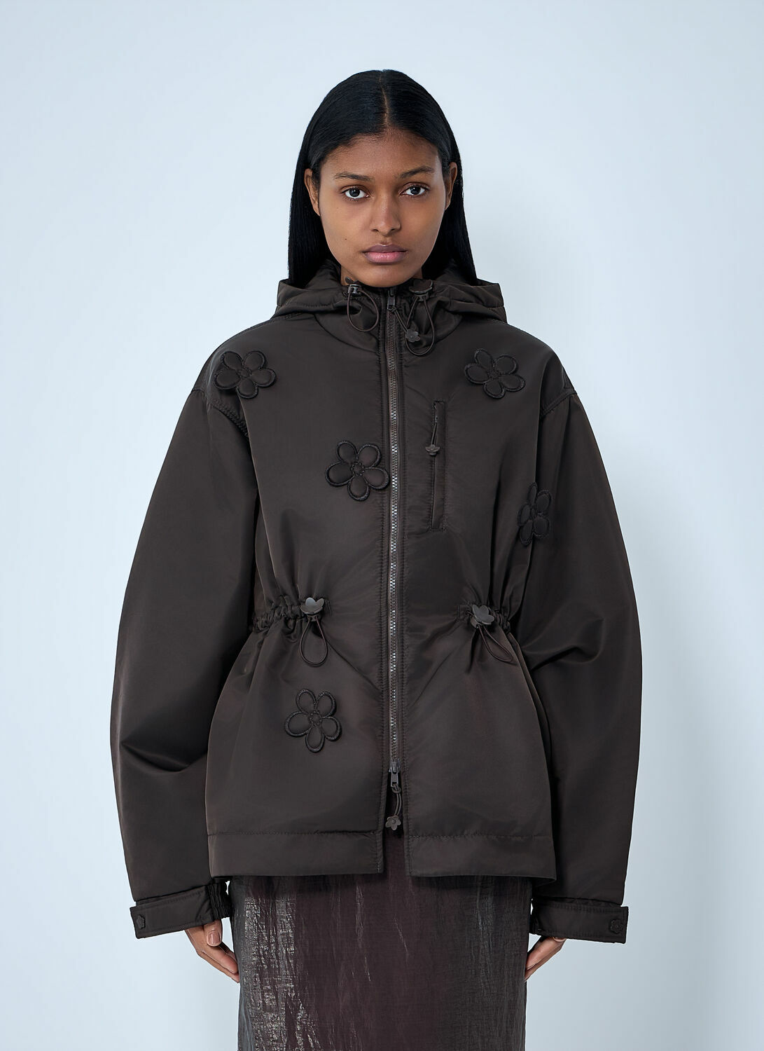 Cecilie Bahnsen Embroidered Hooded Jacket