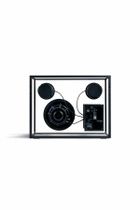 TRANSPARENT transparent box speaker system Black