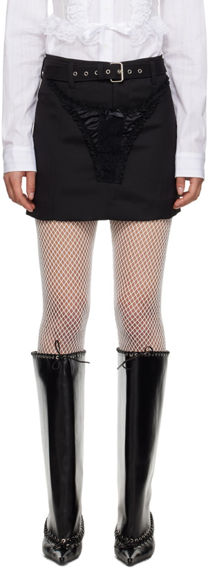 Photo: Vaquera Black Underwear Miniskirt