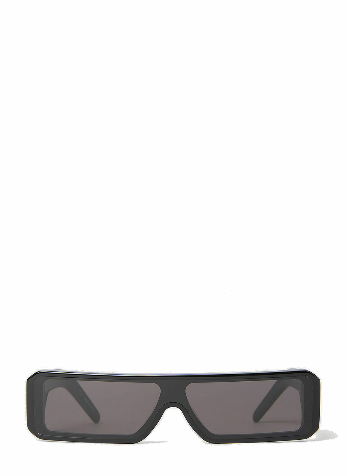 RICK OWENS Documenta Sunglasses Black - Wrong Weather