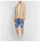 nonnative - Manager Easy Patchwork Cotton Shorts - Blue