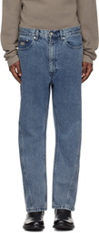 Izzue Blue Straight Jeans