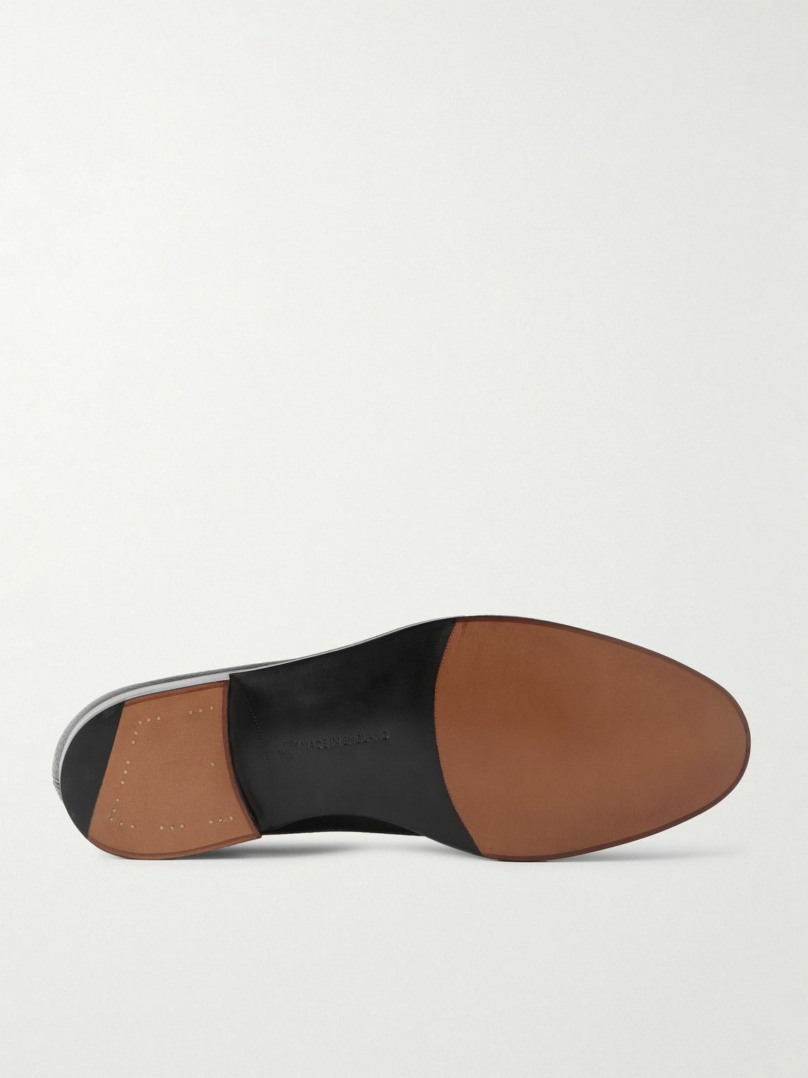 Edward Green - Pimlico Full-Grain Leather Penny Loafers - Black