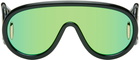 LOEWE Black Wave Mask Sunglasses