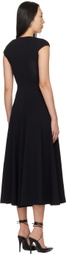 Beaufille Black Baes Midi Dress