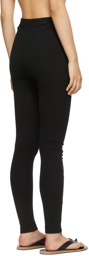 TOTEME Black Zip Leggings