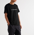 Givenchy - Oversized Printed Cotton-Jersey T-Shirt - Black