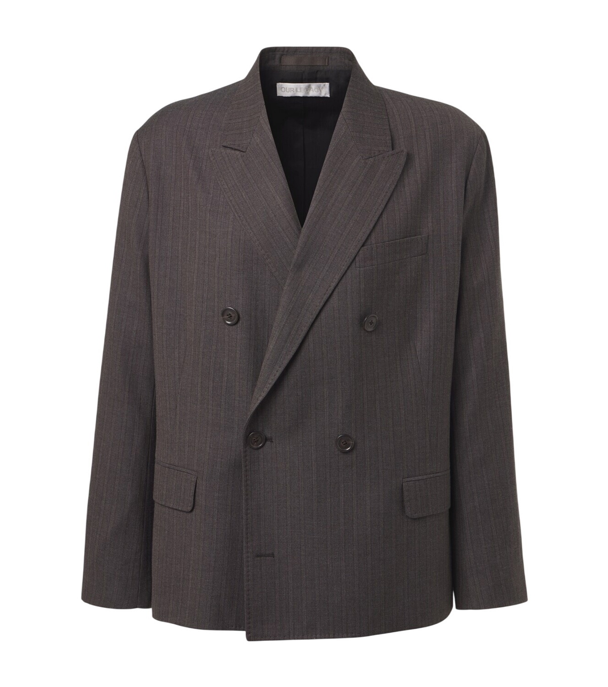 Our Legacy Black Opulent Peacoat Our Legacy